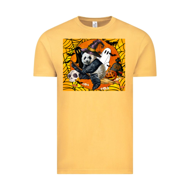 Panda Halloween Vintage Tee by LillyAllenDesigns | Teevron