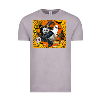Vintage Zinc panda halloween Vintage Tee - LillyAllenDesigns