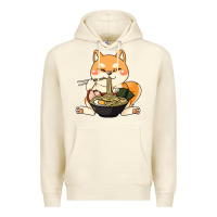 Sandshell shiba inu dog ramen Premium Hoodie - artisFamous
