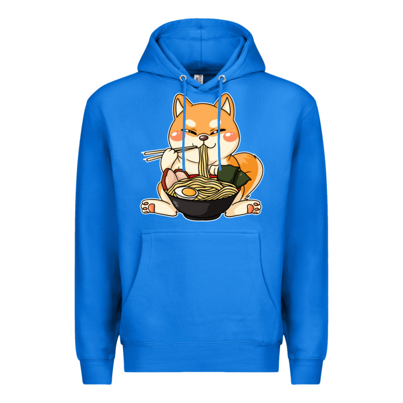 Shiba Inu Dog Ramen Premium Hoodie by artisFamous | Teevron