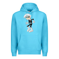 Ocean Blue danny phantom run Premium Hoodie - artisFamous