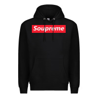 Black SOUPREME Premium Hoodie - artisFamous