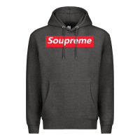 Charcoal Heather SOUPREME Premium Hoodie - artisFamous