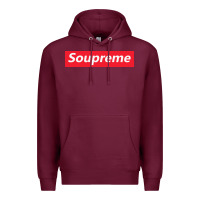 Burgundy SOUPREME Premium Hoodie - artisFamous