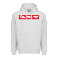 Dove Grey SOUPREME Premium Hoodie - artisFamous
