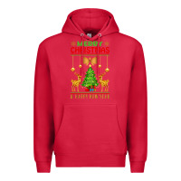 Cardinal merry christmas Premium Hoodie - artisFamous