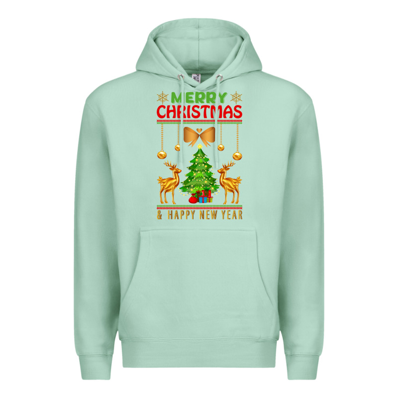 Merry Christmas Premium Hoodie by artisFamous | Teevron