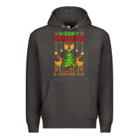 Smoke merry christmas Premium Hoodie - artisFamous