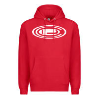 Red orange county drums Premium Hoodie - artisFamous