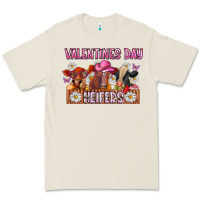 Bone valentines day heifers Premium Tee - CowhideDigitalArt