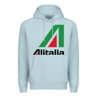 Blue Mist alitalia Premium Hoodie - artisFamous