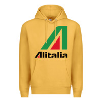Mustard alitalia Premium Hoodie - artisFamous