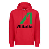 Red alitalia Premium Hoodie - artisFamous