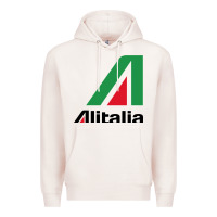 Pale Pink alitalia Premium Hoodie - artisFamous