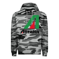 Slate Camo alitalia Premium Hoodie - artisFamous
