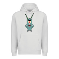 Dove Grey plankton Premium Hoodie - artisFamous