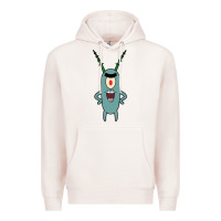 Pale Pink plankton Premium Hoodie - artisFamous