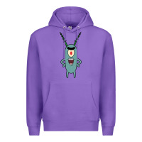 Purple plankton Premium Hoodie - artisFamous