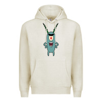Oatmeal Heather plankton Premium Hoodie - artisFamous