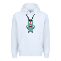 White plankton Premium Hoodie - artisFamous