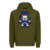 Army Green soundwave transformers chibi Premium Hoodie - artisFamous