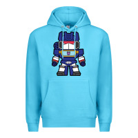 Ocean Blue soundwave transformers chibi Premium Hoodie - artisFamous