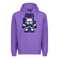 Purple soundwave transformers chibi Premium Hoodie - artisFamous