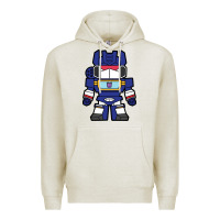 Oatmeal Heather soundwave transformers chibi Premium Hoodie - artisFamous