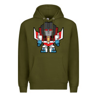 Army Green starscream chibi Premium Hoodie - artisFamous