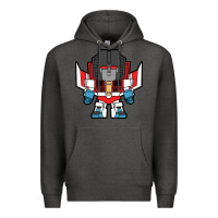 Charcoal Heather starscream chibi Premium Hoodie - artisFamous