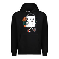 Black sushi cool Premium Hoodie - artisFamous