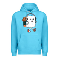 Ocean Blue sushi cool Premium Hoodie - artisFamous