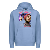 Colony Blue lil peep Premium Hoodie - artisFamous