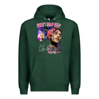 Sports Green lil peep Premium Hoodie - artisFamous