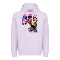 Lilac lil peep Premium Hoodie - artisFamous