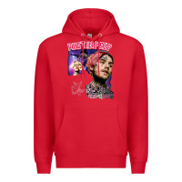 Red lil peep Premium Hoodie - artisFamous