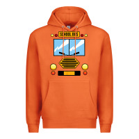 Carrot school bus costume cool halloween Premium Hoodie - artisFamous