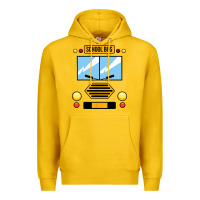 Lemon school bus costume cool halloween Premium Hoodie - artisFamous