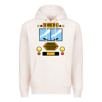Pale Pink school bus costume cool halloween Premium Hoodie - artisFamous