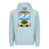 Blue Mist school bus costume cool halloween Premium Hoodie - artisFamous