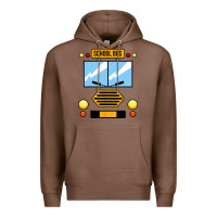 Chestnut school bus costume cool halloween Premium Hoodie - artisFamous