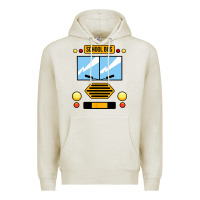 Oatmeal Heather school bus costume cool halloween Premium Hoodie - artisFamous
