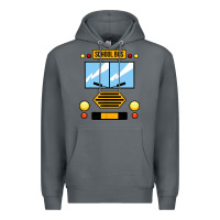 Rock school bus costume cool halloween Premium Hoodie - artisFamous