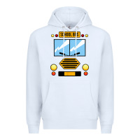 White school bus costume cool halloween Premium Hoodie - artisFamous