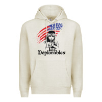 Oatmeal Heather les deplorables Premium Hoodie - artisFamous