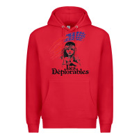 Red les deplorables Premium Hoodie - artisFamous