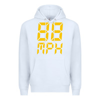 White 88mph funny Premium Hoodie - artisFamous