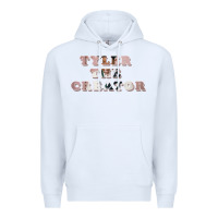 White TYLER, THE CREATOR Premium Hoodie - artisFamous