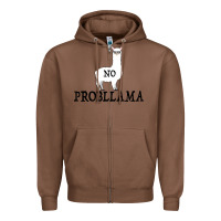 Chestnut No Problama Zipper Hoodie - Bettercallsaul