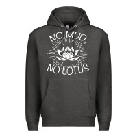 Charcoal Heather funny buddhist Premium Hoodie - artisFamous